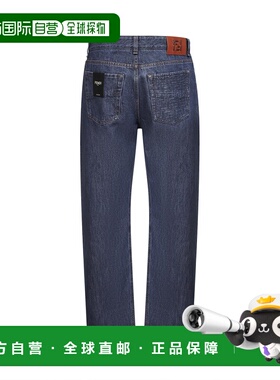 1h可退 香港直邮FENDI 男士牛仔裤 FLP302AW82F0QA2 CO 蓝色