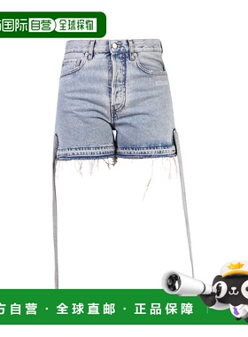 香港直邮OFF-WHITE 女士休闲裤 OWYC006S21DEN0024000 SS2021短裤