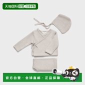 欧洲直邮Mango芒果 儿童浅褐色棉质针织套头衫