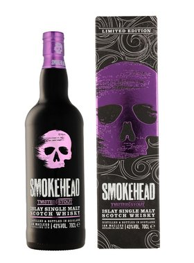 欧洲直邮Smokehead 斯莫克黑德 浓烈世涛威士忌烟熏泥煤风味700ml