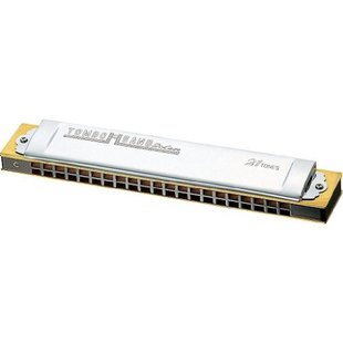 日本直邮TOMBO通宝吹奏乐器复音口琴E调特制TOMBO BAND21孔