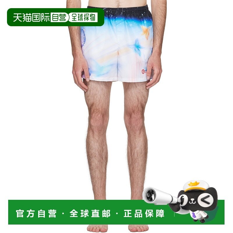 1h可退 香港直邮潮奢 Casablanca 男士 多色印花泳裤 MPF25TR0320