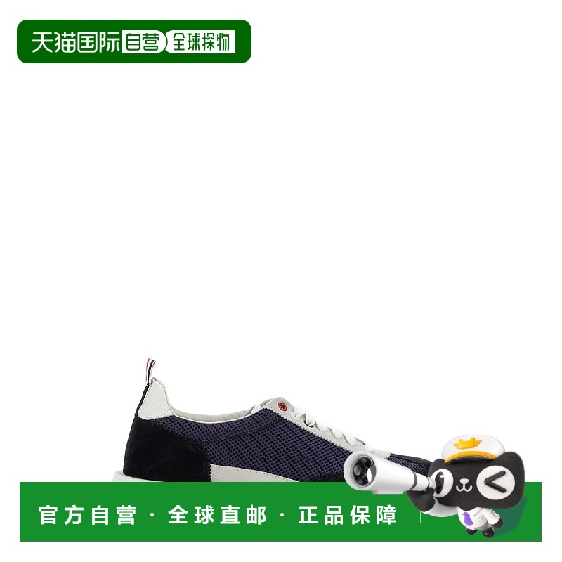 1h可退 香港直邮THOM BROWNE 男士运动鞋 MFD180B03050415 CO 蓝