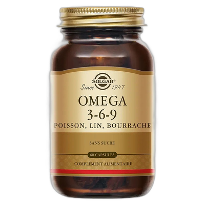 欧洲直邮SOLGAR欧米茄3-6-9增强皮肤屏障不刺痛双重营养呵护