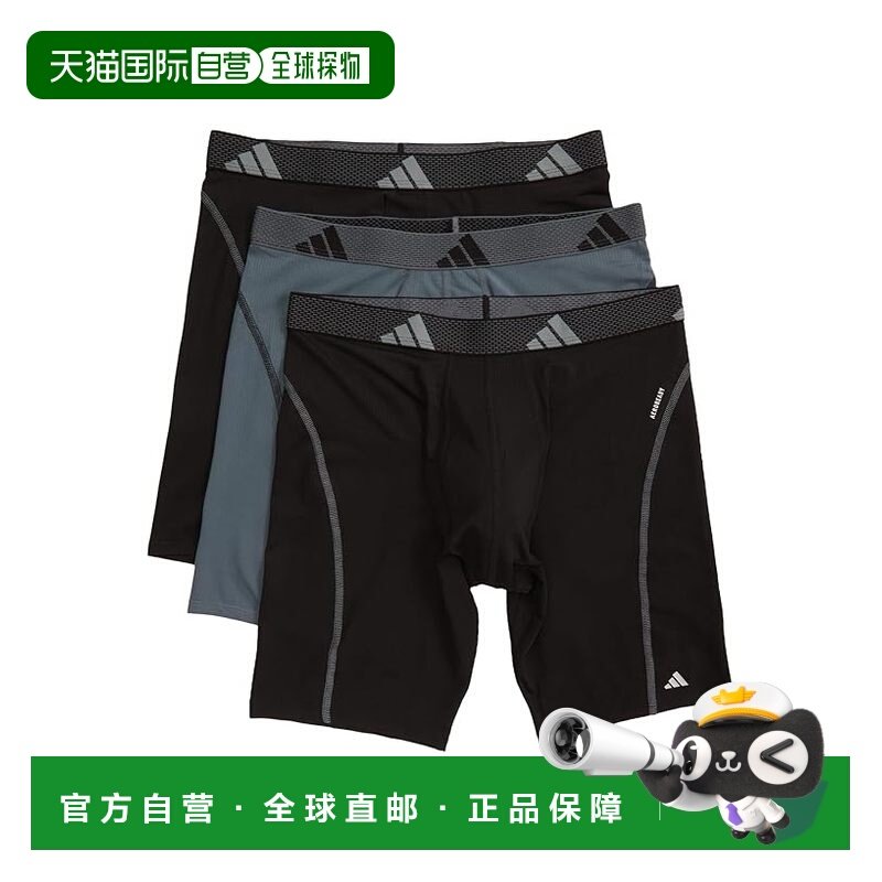 1h可退 香港直邮adidas 阿迪达斯 男士 比赛网纱长款平角内裤(三),运动服/休闲服装,运动内裤,淘宝优惠券,粉丝福利购,淘宝优惠卷
