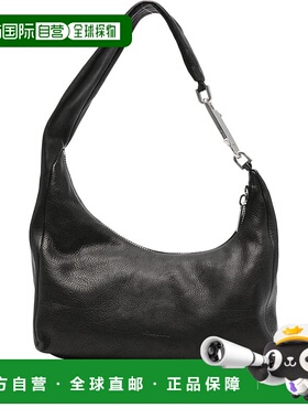香港直邮RICK OWENS 女士单肩包 RA02E0721LBU09 AW2025 黑色