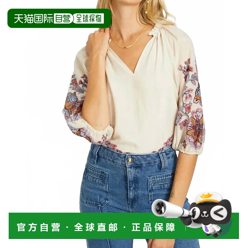 自营Caballero Zara顶级木版花-木版花 美国奥莱直发