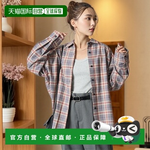 STORE 女装 加绒加厚 1300 1h可退 宽松格纹衬衫 日本直邮FREAK