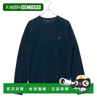 日本直邮Fred Perry 珠地网眼针织套头衫 [K1309] 男士圆领毛衣。