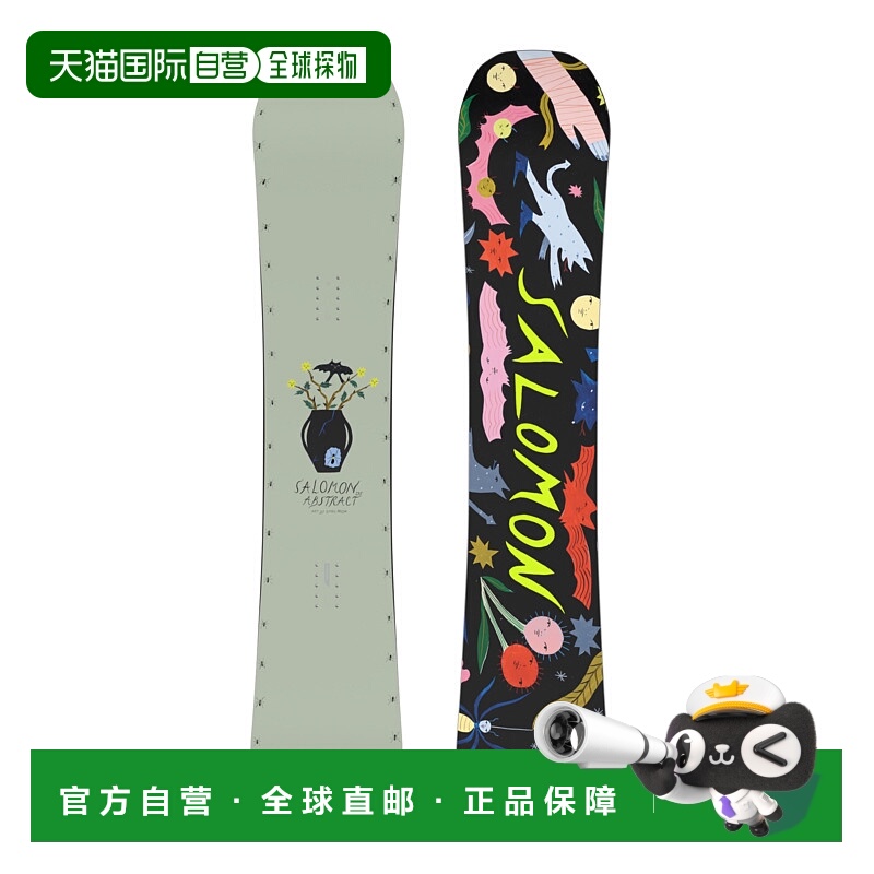 日本直邮SALOMON ABSTRACT 男女通用滑雪板 [abstract-l476608]