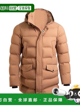 自营Kired By Kiton Hekla Nylon-Goose Down Puffer Coat - tan