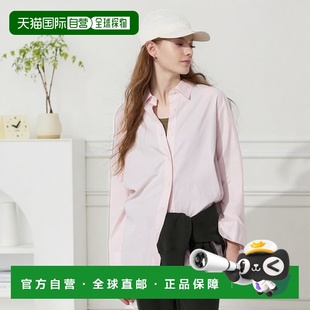 纯色衬衣通勤休闲475665 全棉衬衫 日潮跑腿UNIQLO优衣库25新款 女装