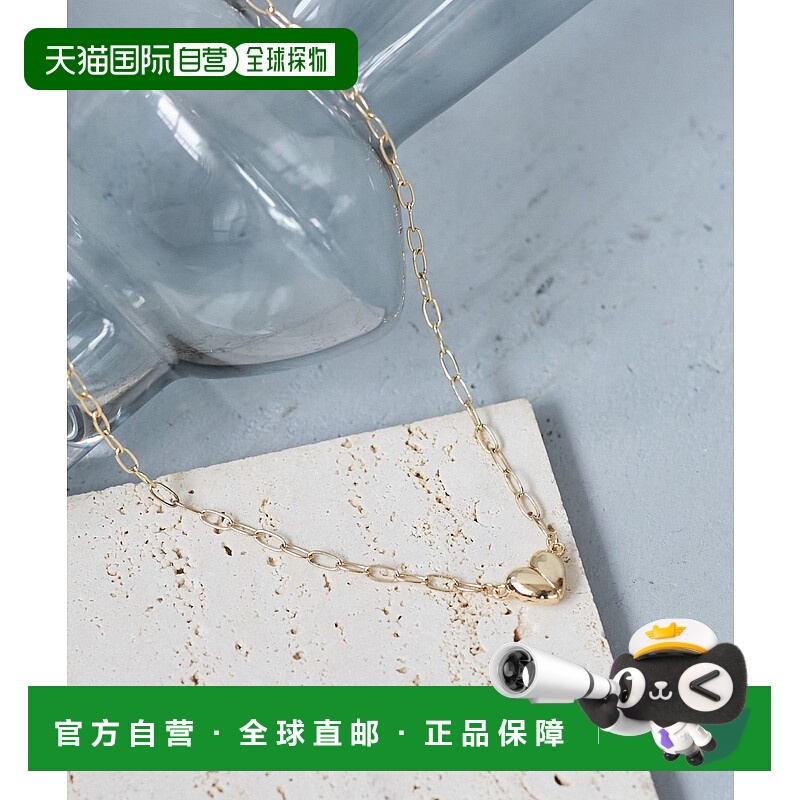 1h可退 日本直邮ROPE' PICNIC 若佩尼 女士 磁吸心形 金属短项链