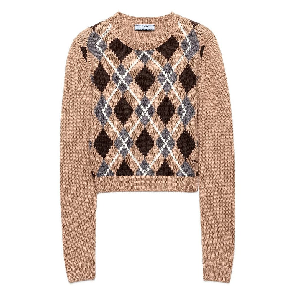 PRADA 女士衬衫 P24S2V172DF0040CAMMELLO AW2025