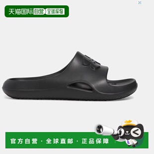 韩国直邮UNDER ARMOUR 3028094-001 黑色男士 UA Locker V 拖鞋连