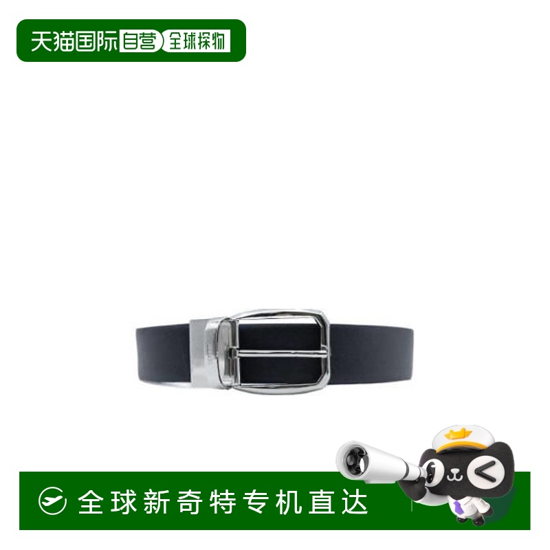 1h可退 香港直邮潮奢 Zegna 杰尼亚 男士 针扣皮带 LHROMB007PZ