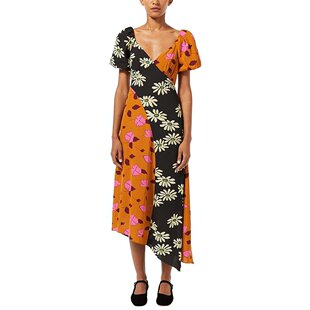 【美国奥莱】直发 RHODE Teresa 连衣裙 - 橙色