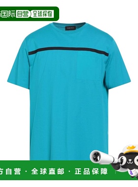 1h可退 香港直邮潮奢 Herno 男士 T恤 green绿色 舒适时尚