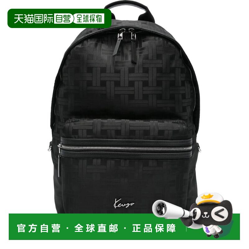 香港直邮KENZO 女士双肩包 FF65SA503F2299 SS2026 黑色 BACKPACK图片