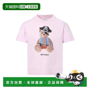 SS2025短袖 香港直邮PALM PGAA002S25JER0083B60 女童衬衫 ANGELS