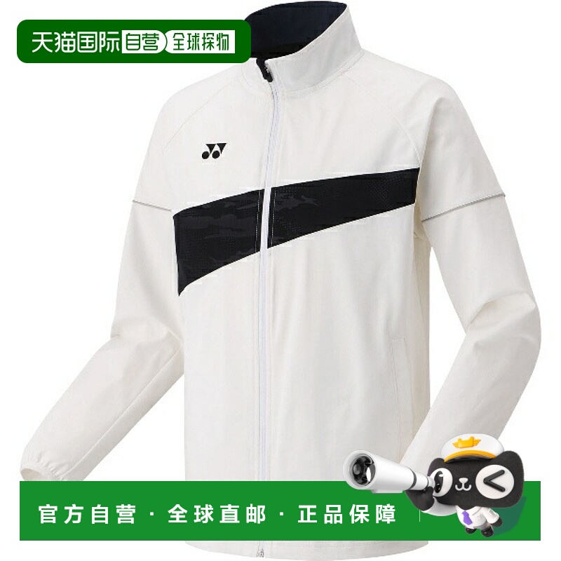 日本直邮Yonex 青少年针织热身衫网球训练衫 JR50178J-011适合男