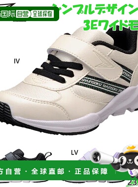 日本直邮3E 瞬足儿童女童鞋运动鞋上学运动 syunsoku LEC8140