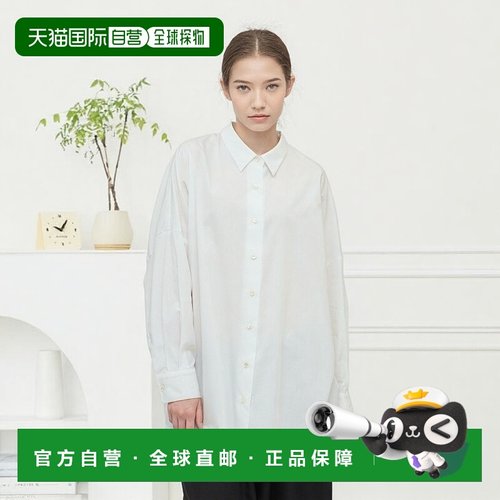 1h可退 日本直邮mizuiro ind 女士宽松长款衬衫 3230099