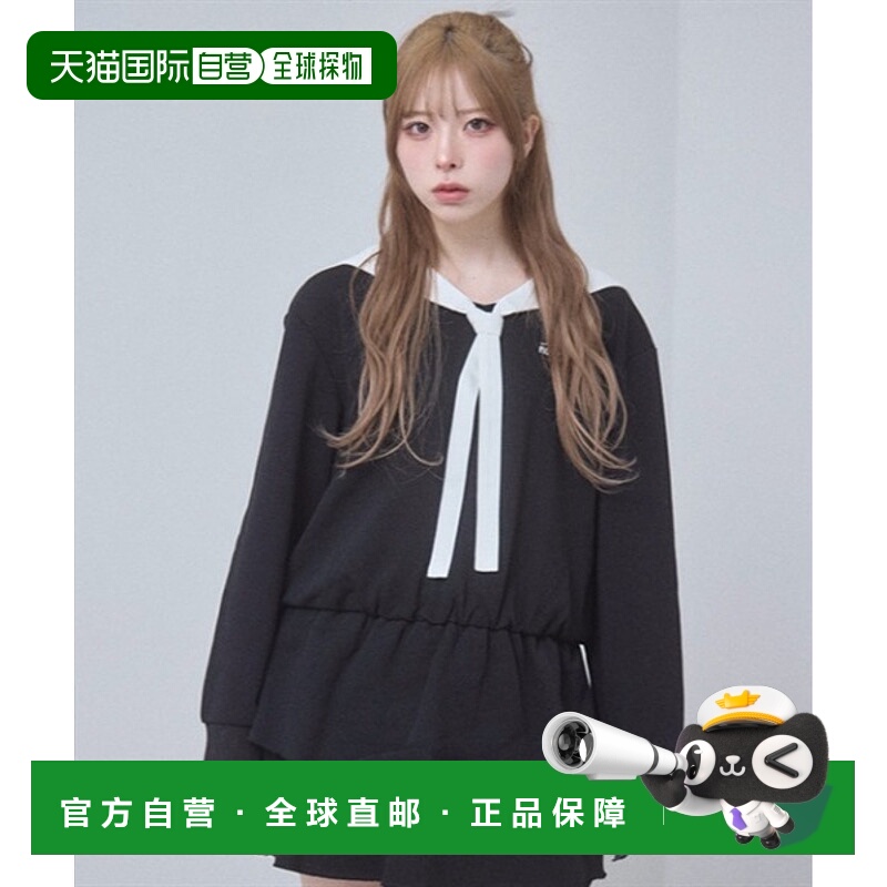 1h可退 日本直邮FickleBebe 女士水手领卫衣连衣裙 LD361X05FB