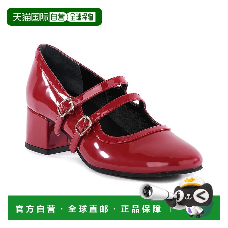 自营 seychelles塞舌尔盖茨比水泵-红色 美国奥莱直发女鞋