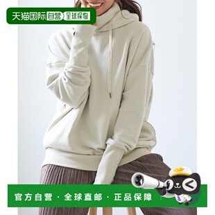 日本直邮ocean 女士宽松半拉链 pacific 连帽衫 裏毛 女装 1h可退