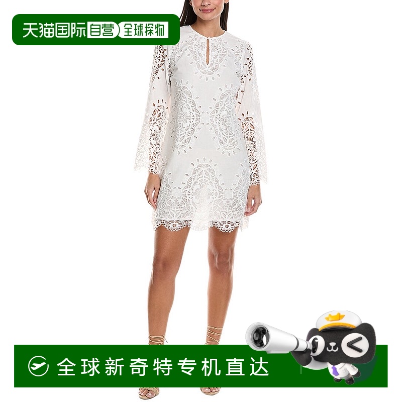 自营Johnny Was Elandra Shift Dress - white 【美国奥莱】直发