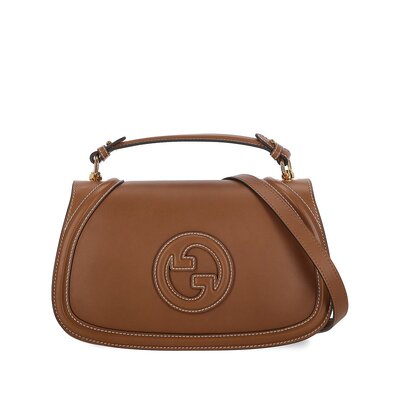 GUCCI 女士斜挎包 815716AAEC22718 CO 棕色