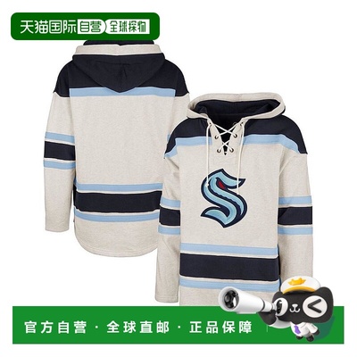 1h可退 【美国直邮】 47 Brand 男士燕麦色 Seattle Kraken Rocka