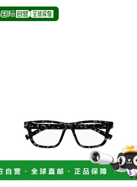 香港直邮GUCCI 男士眼镜 GG1987O003 AW2025 黑色 几何平光镜古驰
