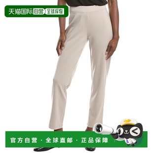 脚踝长裤 FISHER修身 灰色 休闲裤 美国奥莱直发 自营 直筒裤 EILEEN