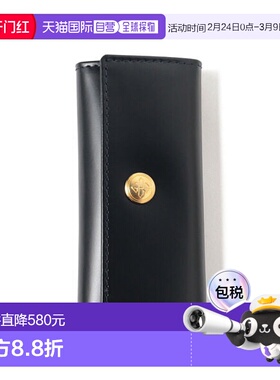 日本直邮BEAMS ETTINGER 缰绳皮革钥匙包 [67929639]