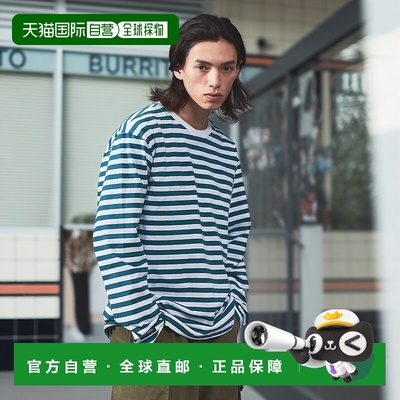 1h可退 日本直邮Barbarian 男女同款轻质圆领长袖T恤 纯棉舒适 20