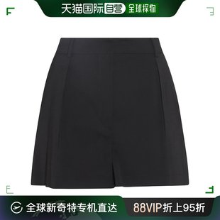 Sportmax 香港直邮潮奢 女士黑色粘胶纤 99新未使用 斯宝麦斯