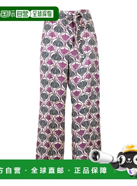 香港直邮MAX MARA 女士休闲裤 TIMEC003 AW2025 TIMEC 花色阔腿裤