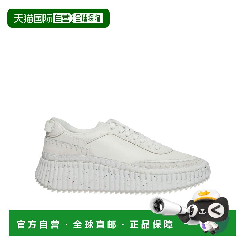 香港直邮奢淘 Chloe 圆头运动鞋 女 CHL74UM4