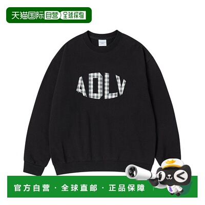 韩国直邮acme de la vie arcwork-man-to-man-fabric-appliqueFAB