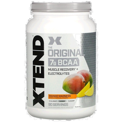 香港直发Xtend7G支链氨基酸膳食补充剂芒果味无糖增肌促代谢1261g