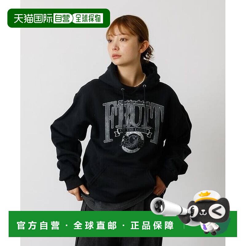 ABAHOUSE Fruit of the Loom 印花连帽卫衣