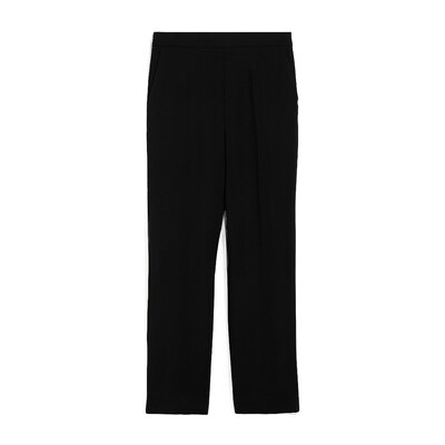 Max Mara 侧拉链羊毛休闲裤 1131084106