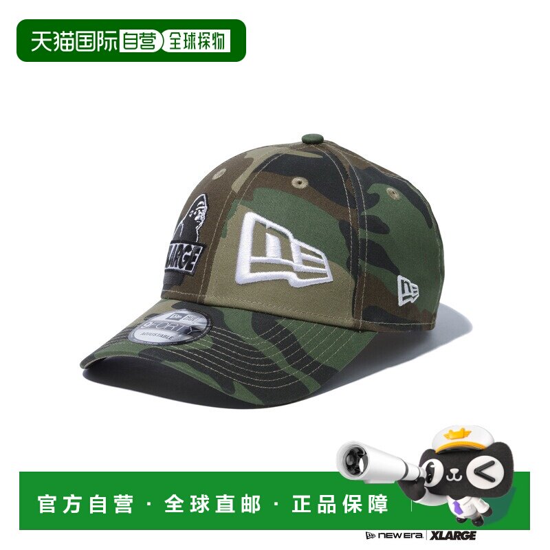 1h可退 日本直邮XLARGE×NEW ERA联名 男女同款 刺绣棒球帽 10126图片