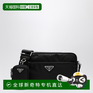 普拉达 女士 黑色斜挎 Nylon 香港直邮潮奢 1小时内可退 Prada