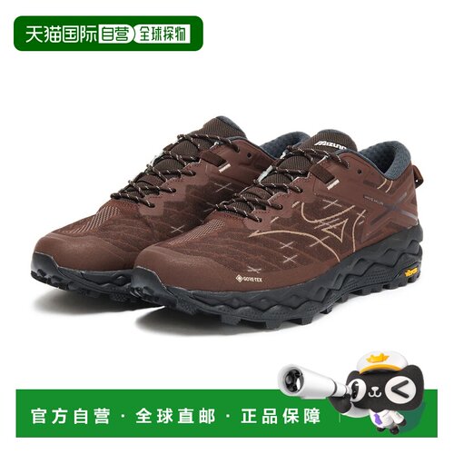 日本直邮MIZUNO WAVE MUJIN LS GTX 徒步鞋 深棕美津浓跑鞋休闲鞋