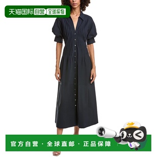 蓝色 sept五到七件蒙蒂礼服 美国奥莱直发连衣裙 自营cinq