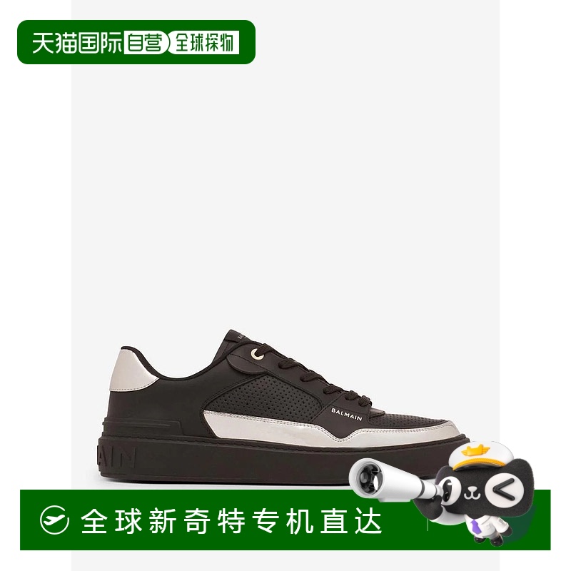 1h可退 香港直邮BALMAIN 男士运动鞋 FM1VI349LCFSEACNOIRARGENT