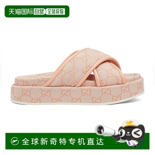 816798 女 歐洲直郵GUCCI 25春夏 女士 厚底涼鞋 6845 古馳 FAD9D